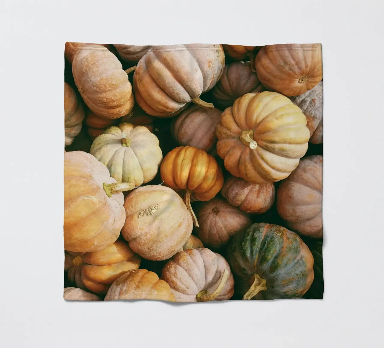 Zucche d'autunno coperta in pile da IamHomeStudio