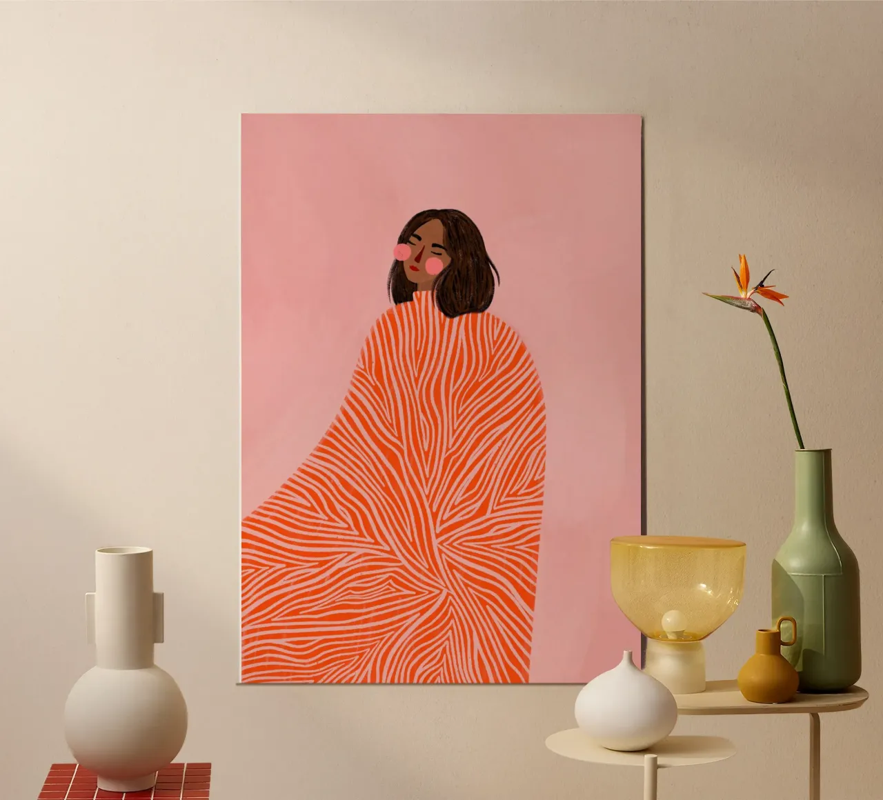The Woman with the Swirls poster da Bea Mueller