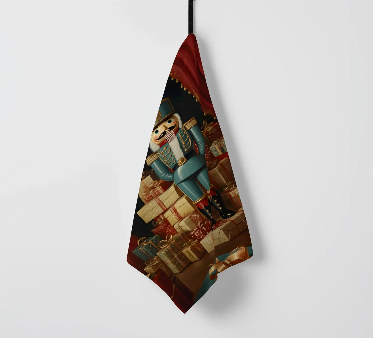 Casse-Noisette Classique | Christmas Nutcracker Art torchon de Studio Vibe