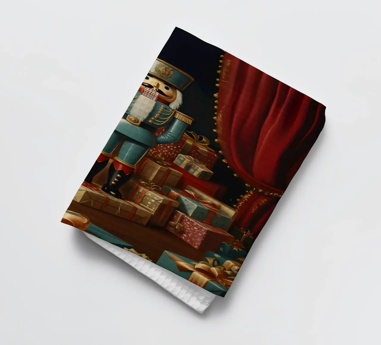 Casse-Noisette Classique | Christmas Nutcracker Art torchon de Studio Vibe