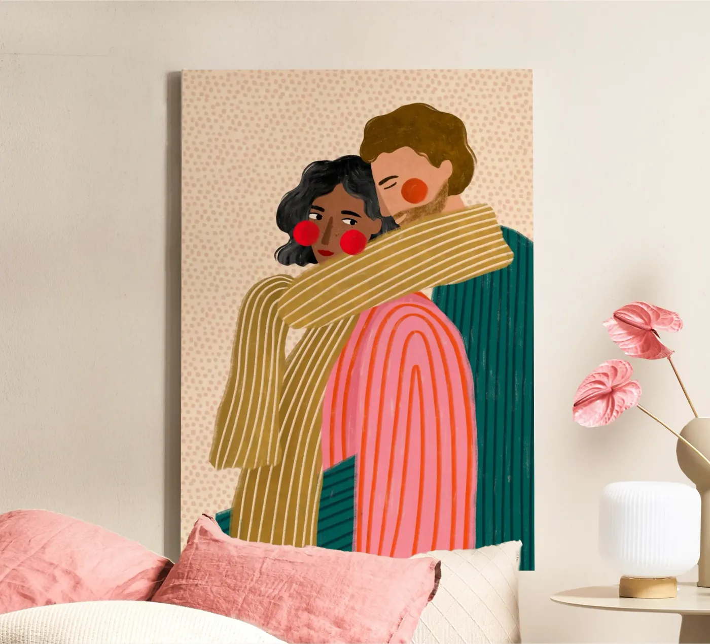 Bonding Leinwand von Bea Mueller