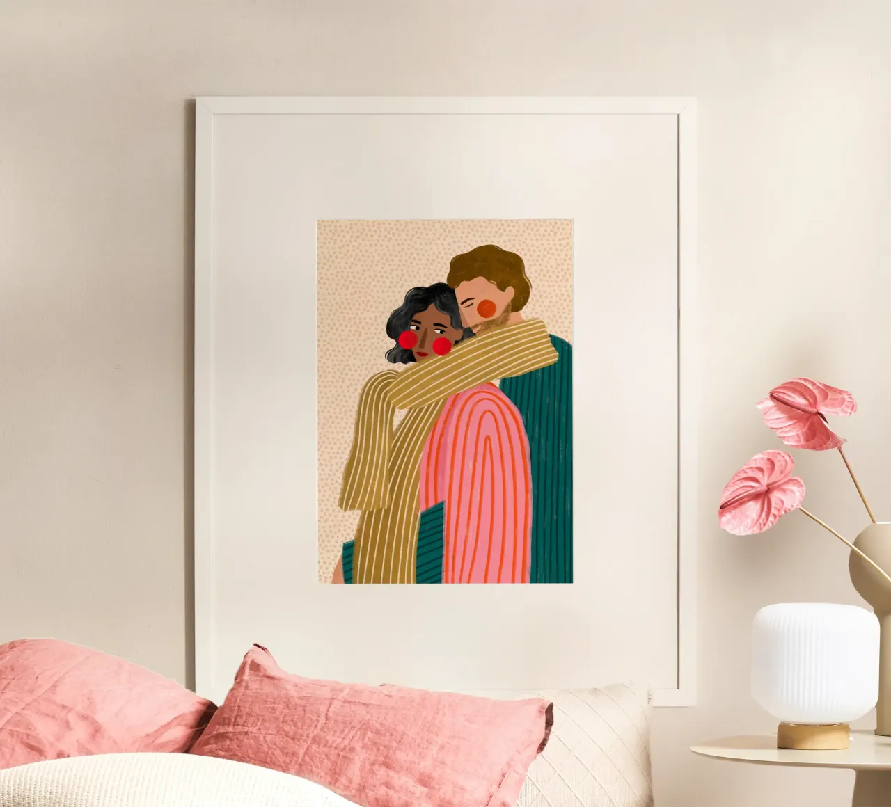 Bonding poster con telaio in alluminio da Bea Mueller