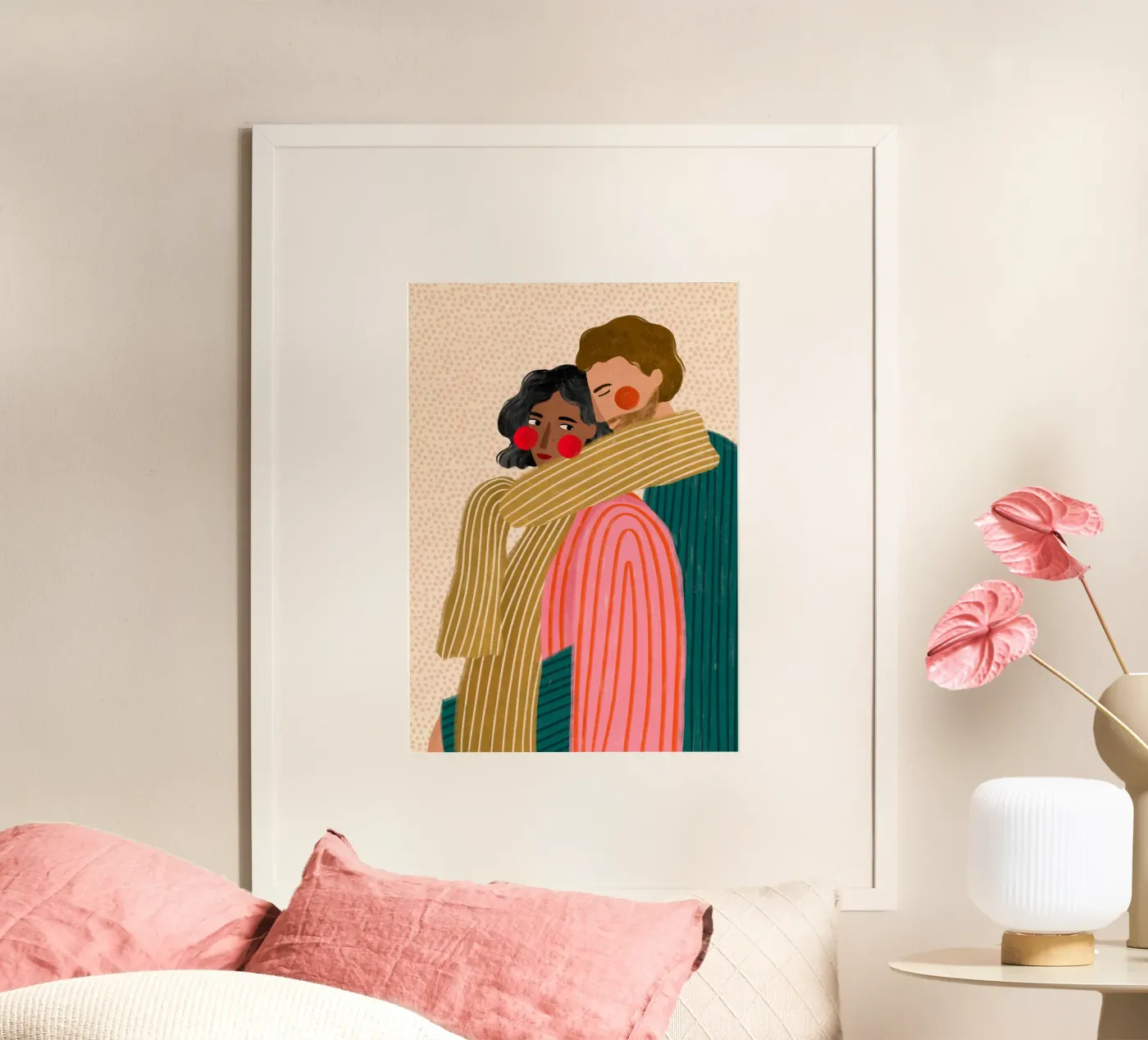 Bonding Poster von Bea Mueller
