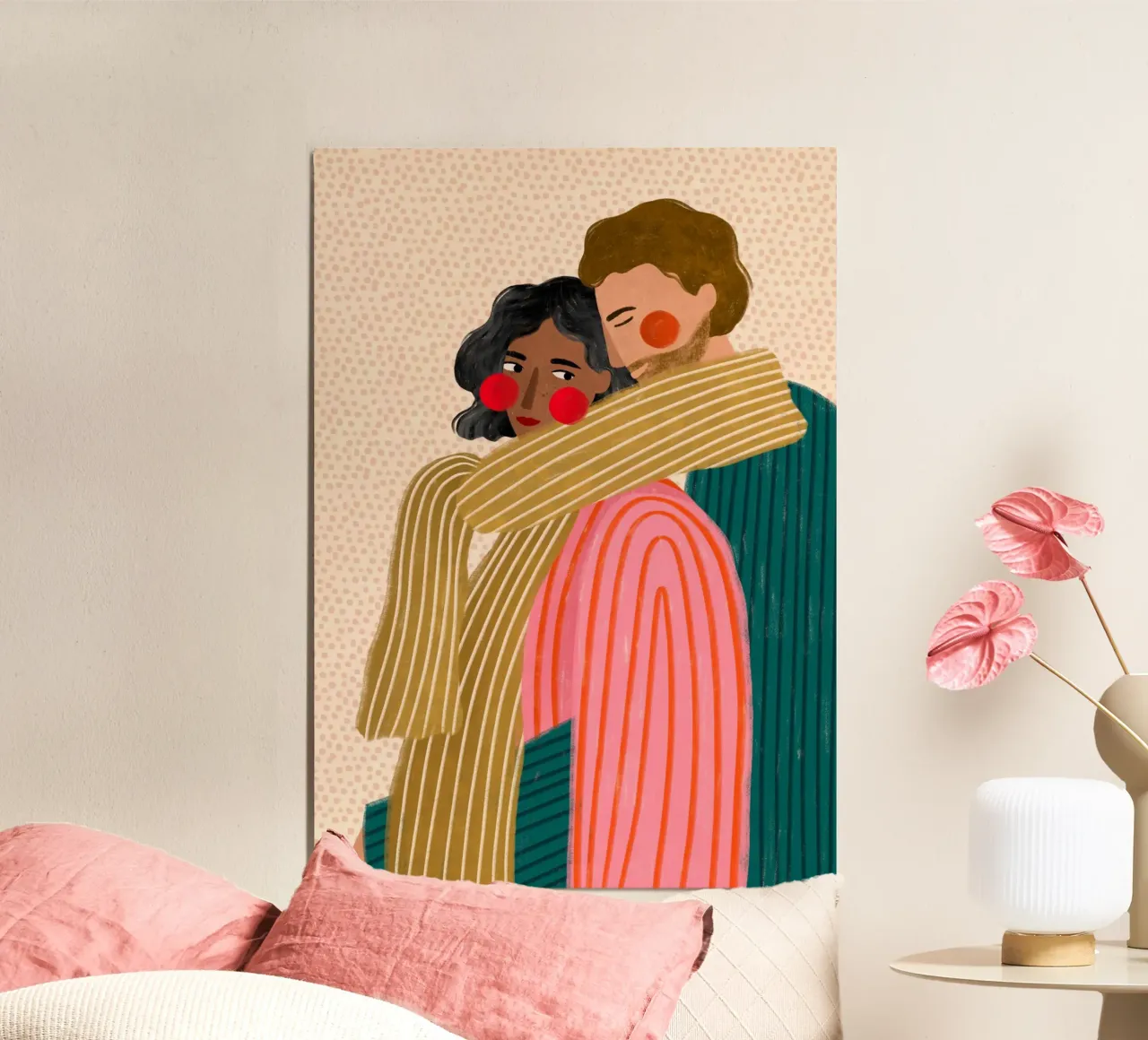 Bonding poster con telaio in alluminio da Bea Mueller