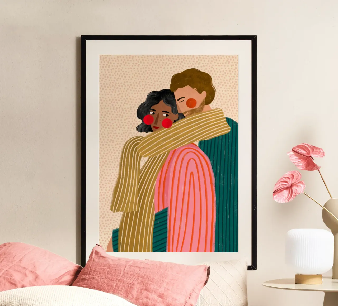 Bonding poster con telaio in alluminio da Bea Mueller