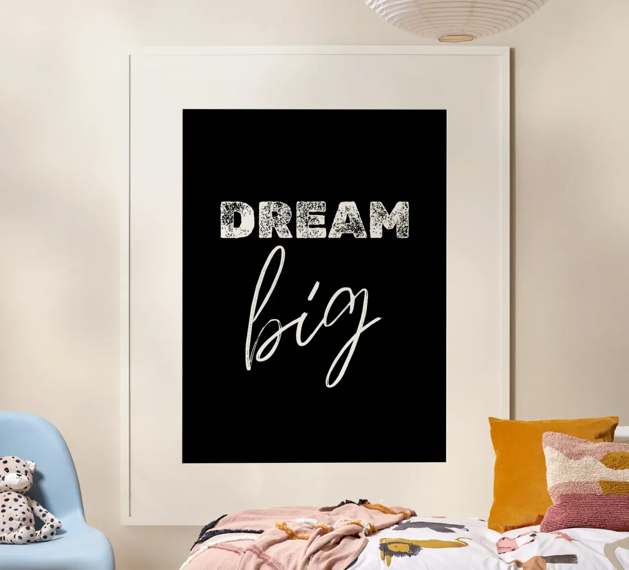 Dream big poster da PinkCandyWalls