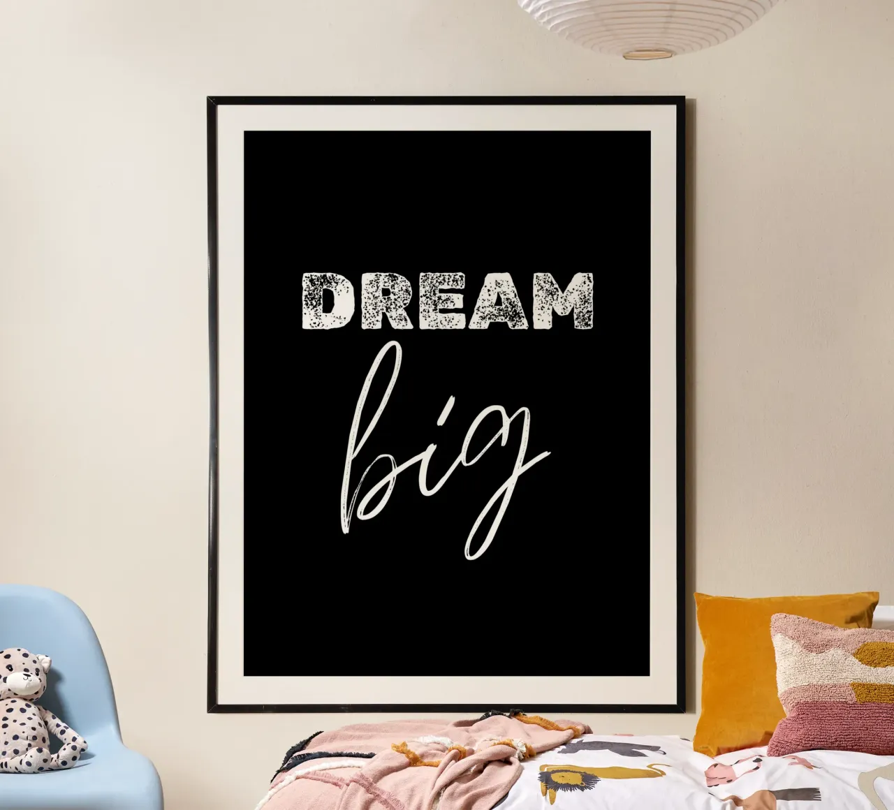Dream big poster da PinkCandyWalls