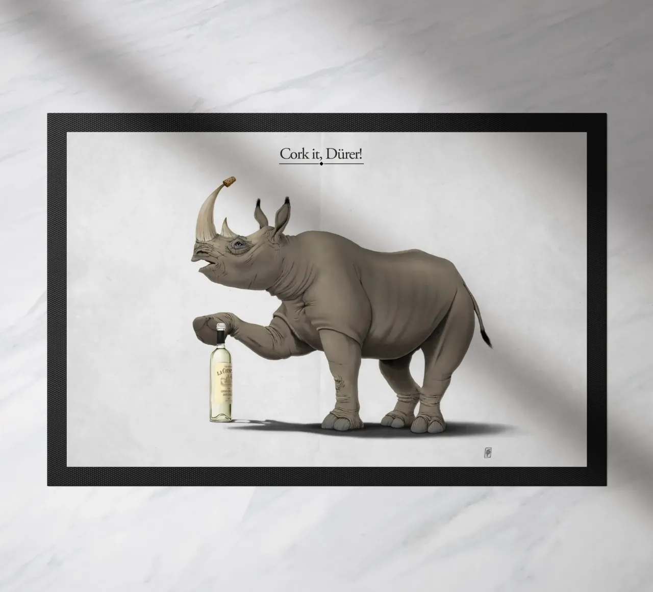 Cork it, Dürer! (Titled) zerbino da Rob Art | Illustration