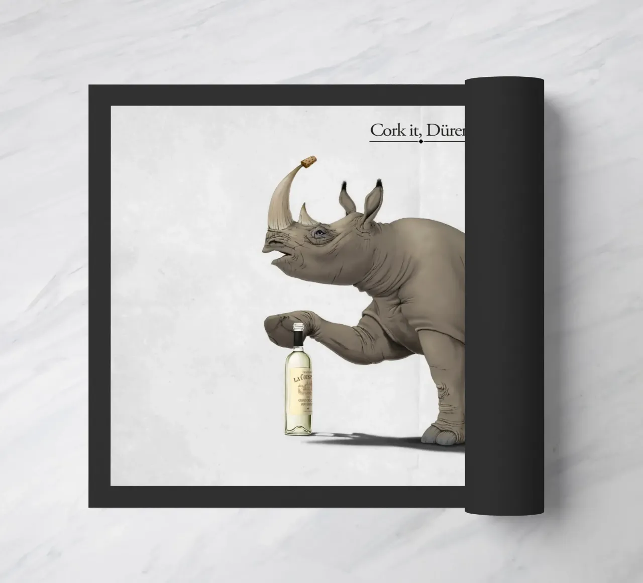 Cork it, Dürer! (Titled) zerbino da Rob Art | Illustration