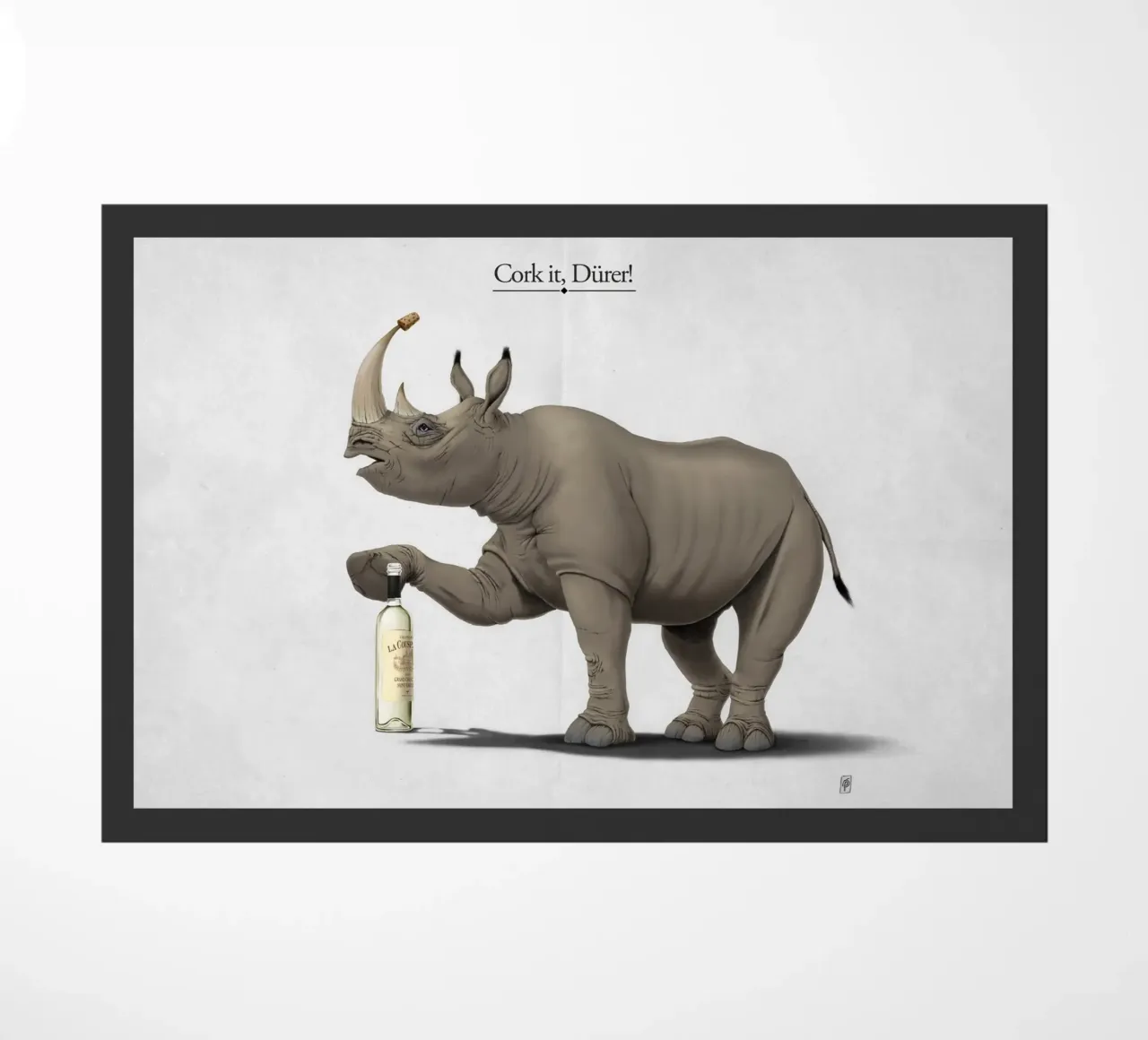 Cork it, Dürer! (Titled) zerbino da Rob Art | Illustration