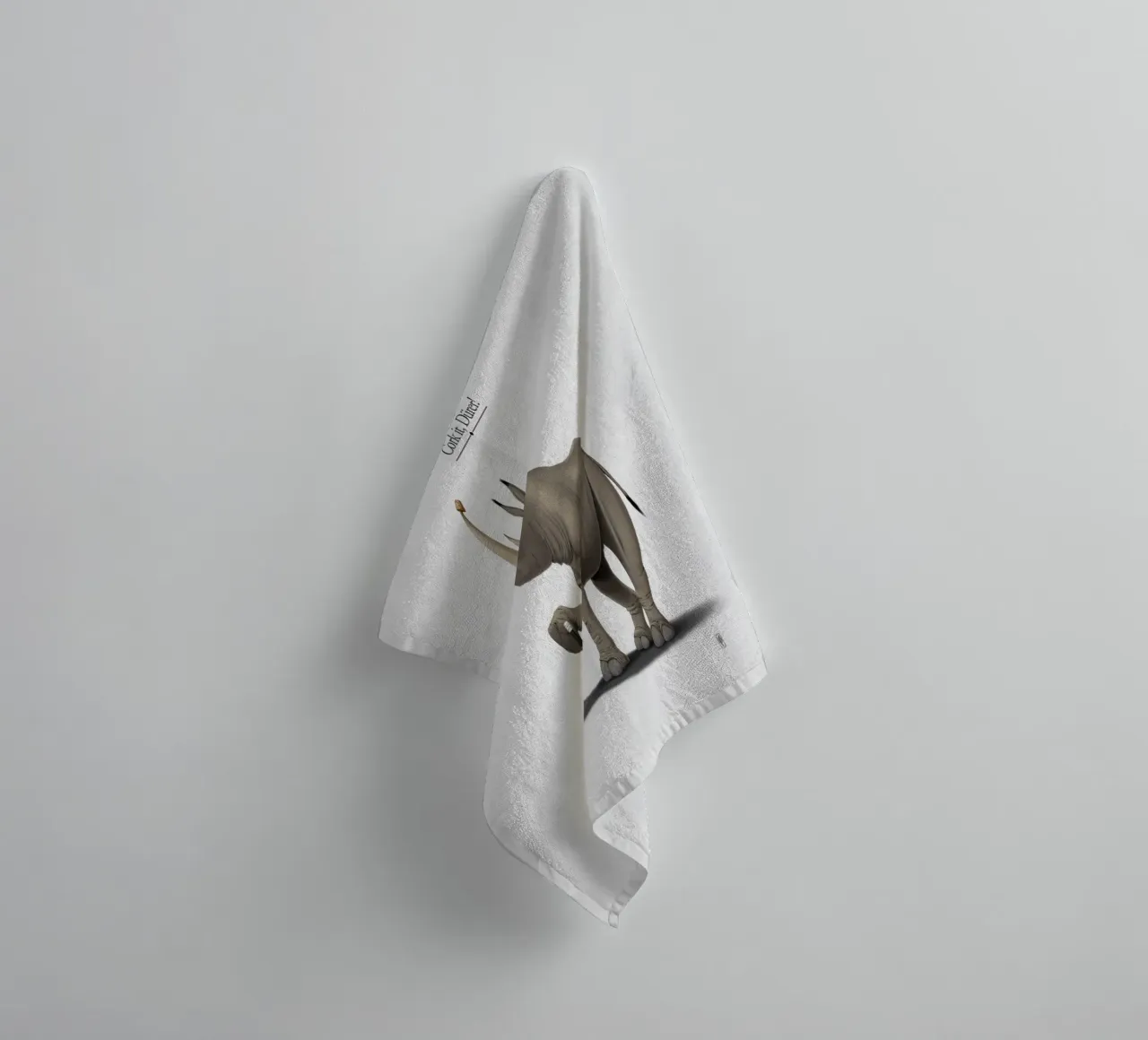 Cork it, Dürer! (Titled) asciugamano da bagno da Rob Art | Illustration