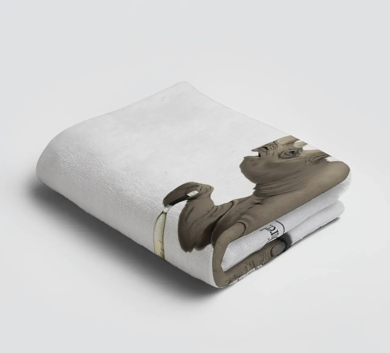 Cork it, Dürer! (Titled) asciugamano da bagno da Rob Art | Illustration