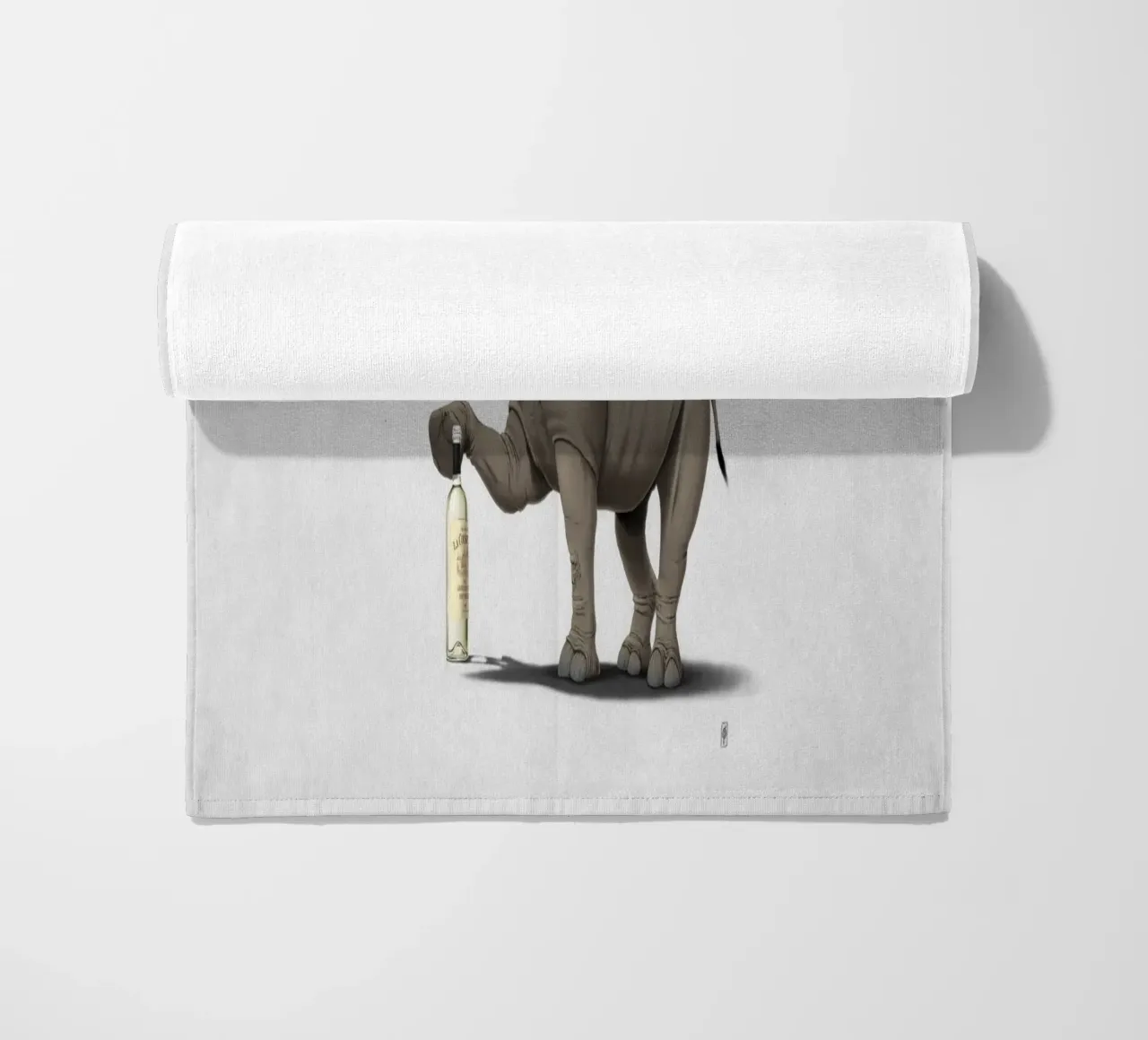 Cork it, Dürer! (Titled) telo mare da Rob Art | Illustration