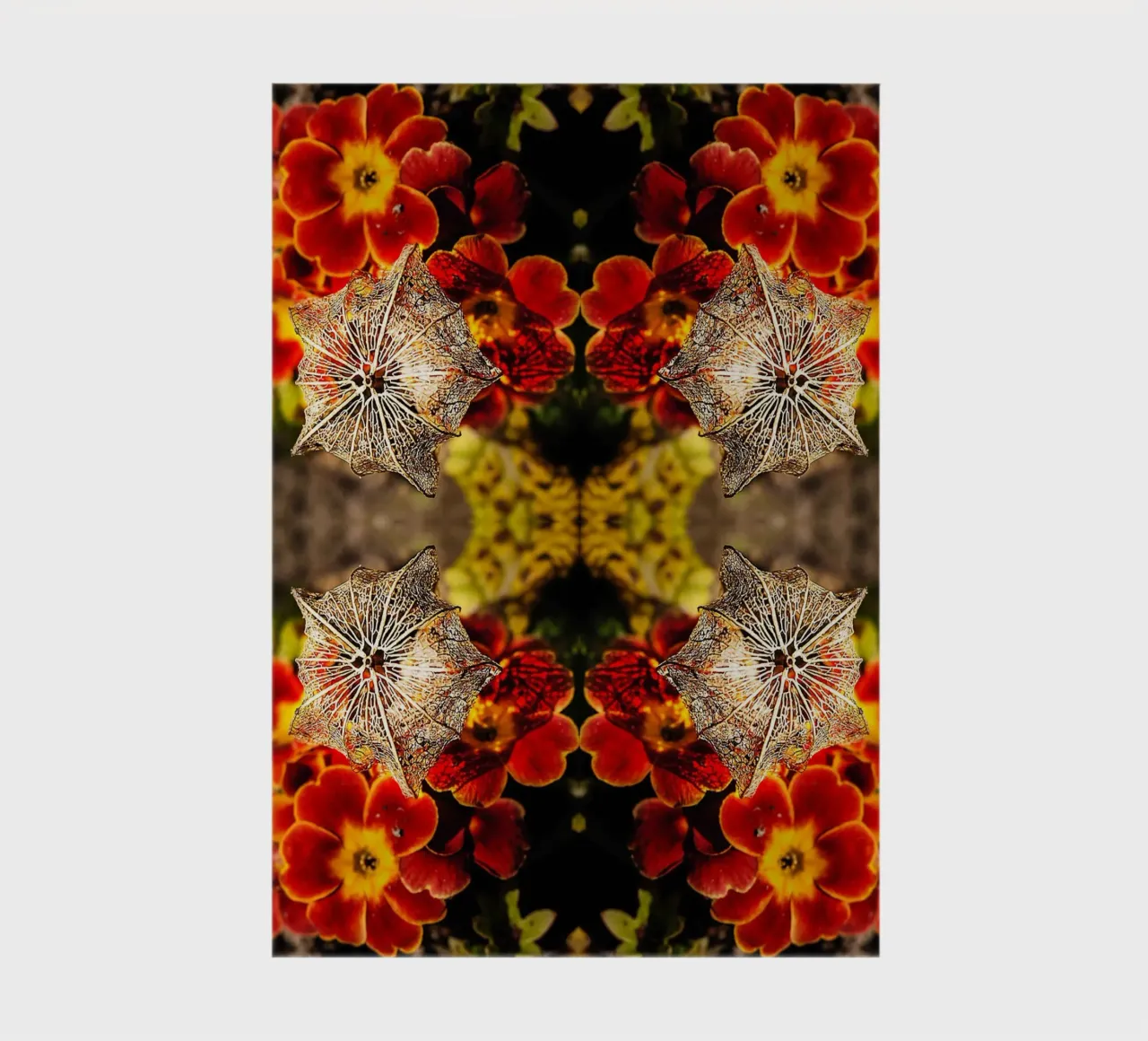 Mesmerized by your alien look ā Mirroring Fine Art Print notebook by jay