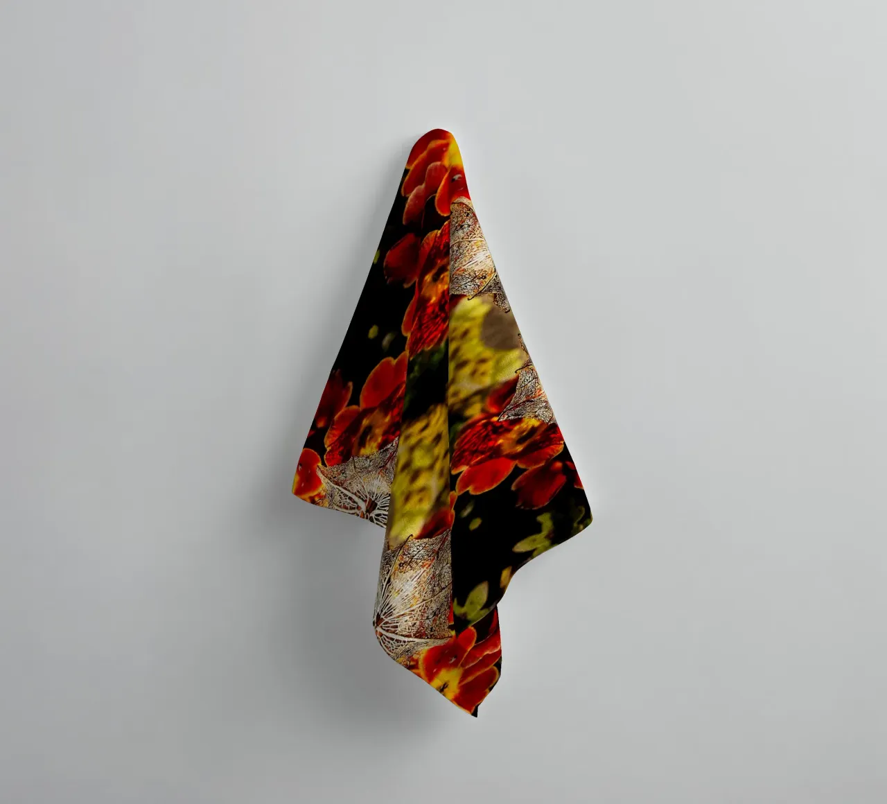 Mesmerized by your alien look ā Mirroring Fine Art Print towel by jay