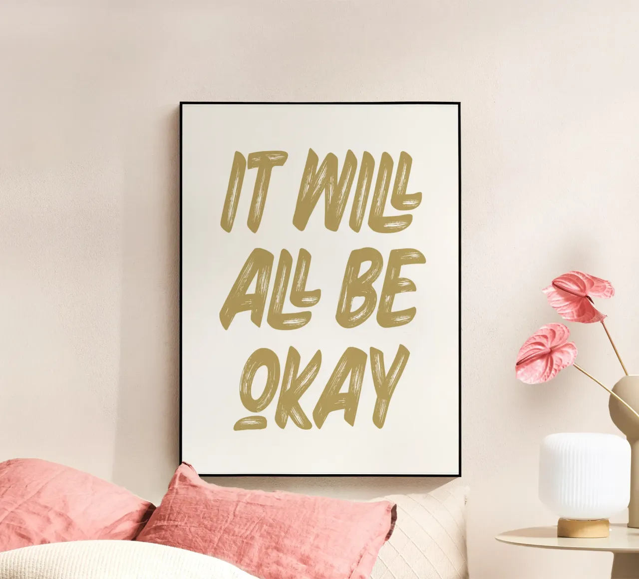 It will all be okay plexiglass da PinkCandyWalls
