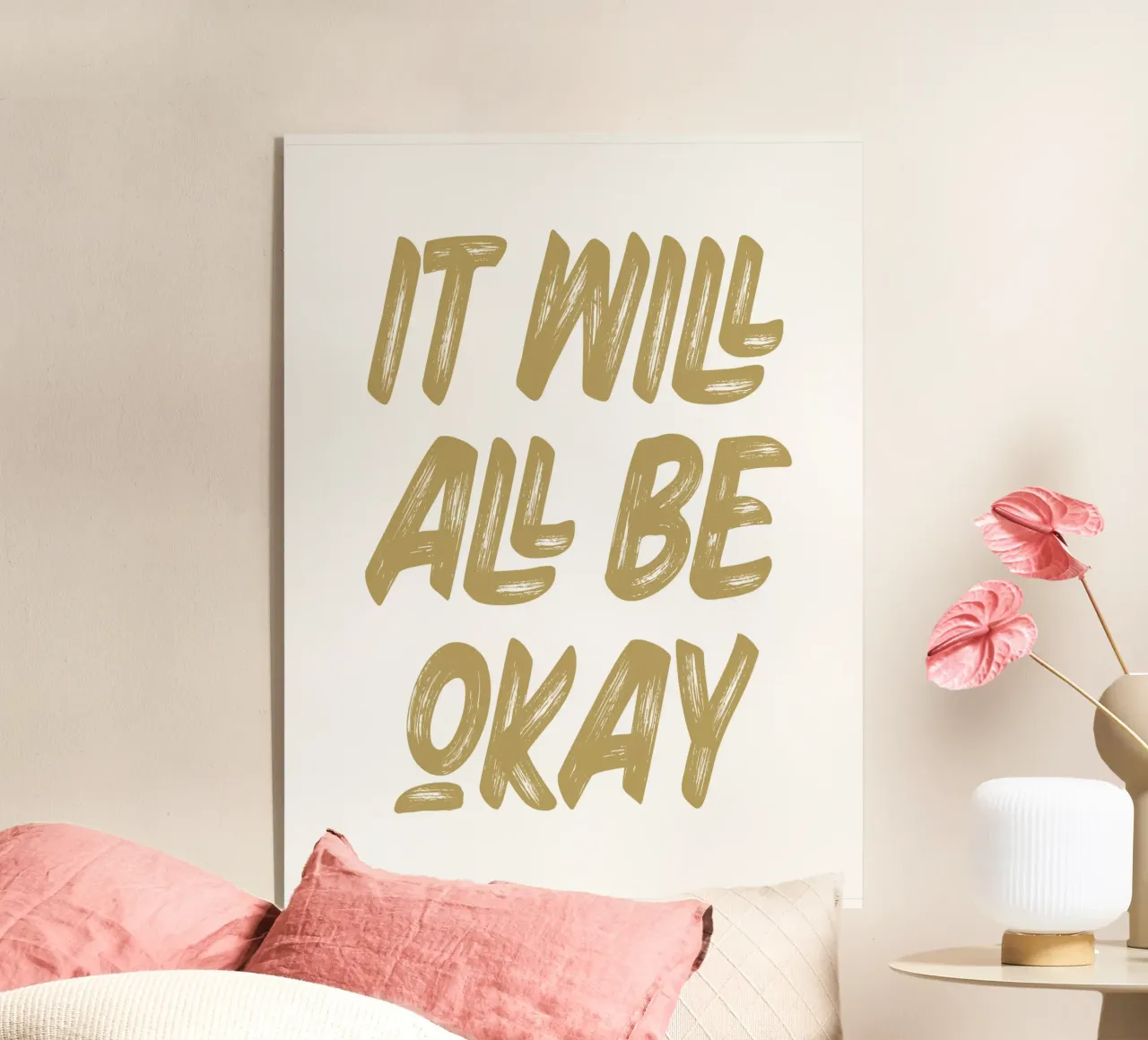 It will all be okay plexiglass da PinkCandyWalls