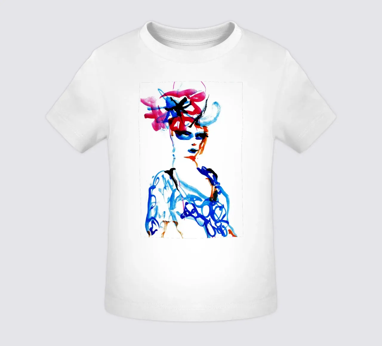 flower hat baby t-shirt by k i m