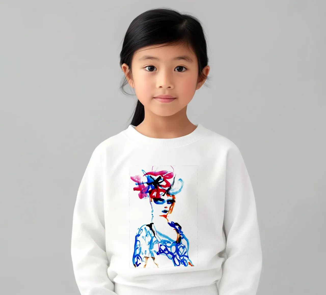 cappello a fiori felpa bambino da k i m