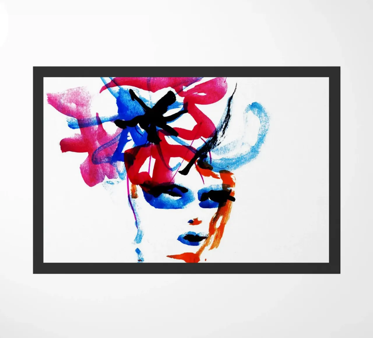 flower hat doormat by k i m