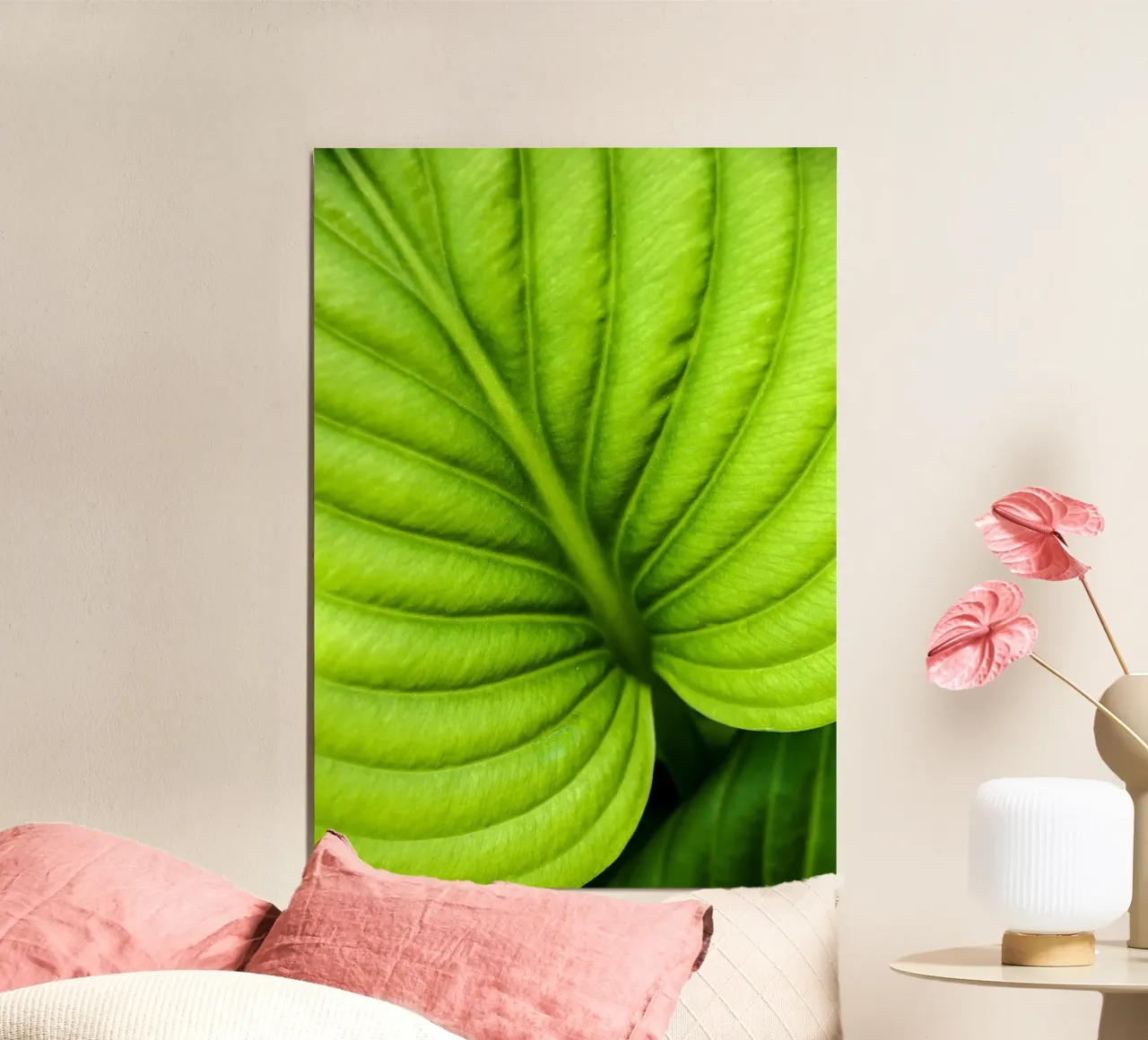 Hoja verde fresca - Botanical Fine Art Print poster de jay