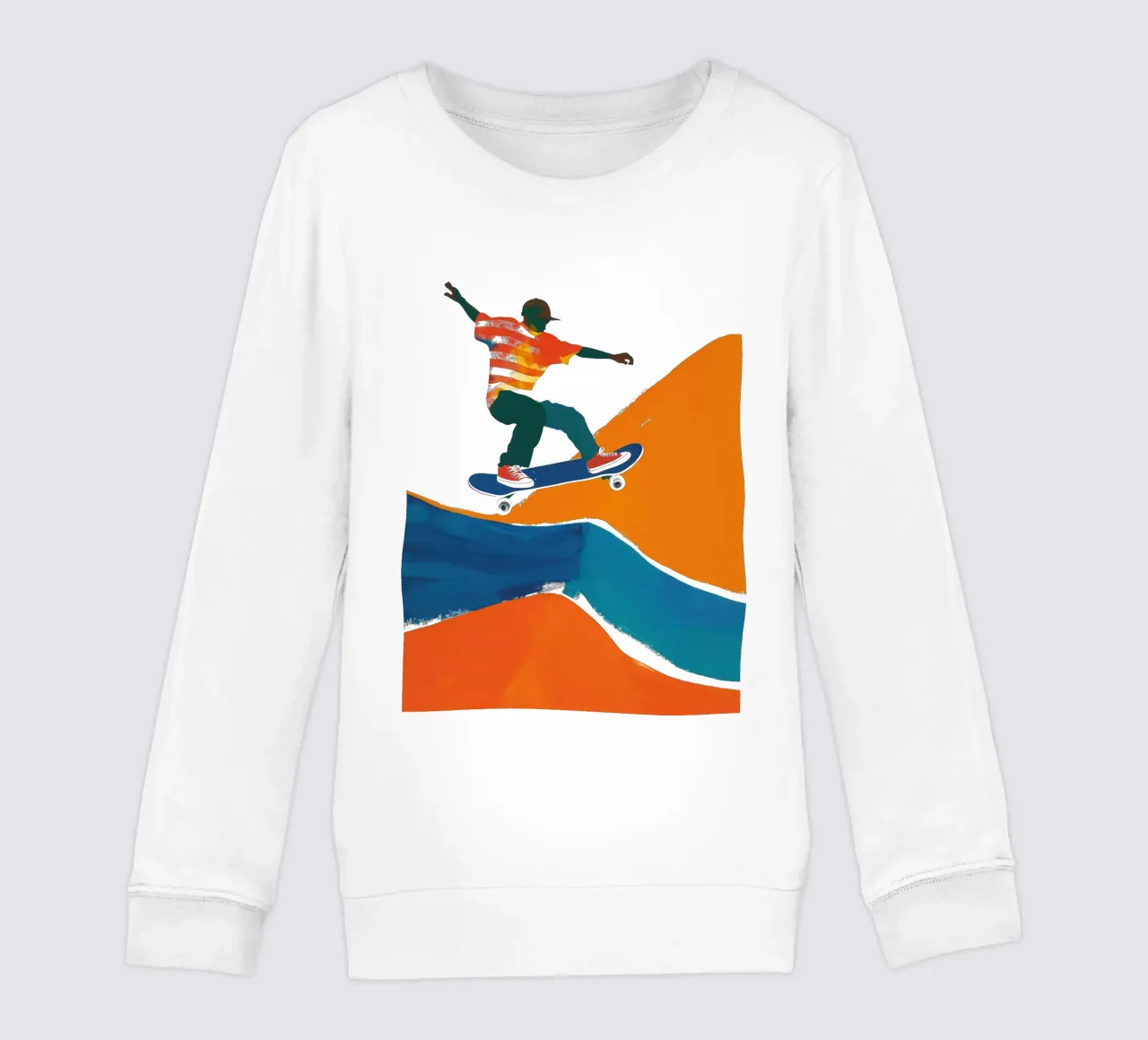 California Retro Skater Boy Vibes felpa bambino da Autofocus