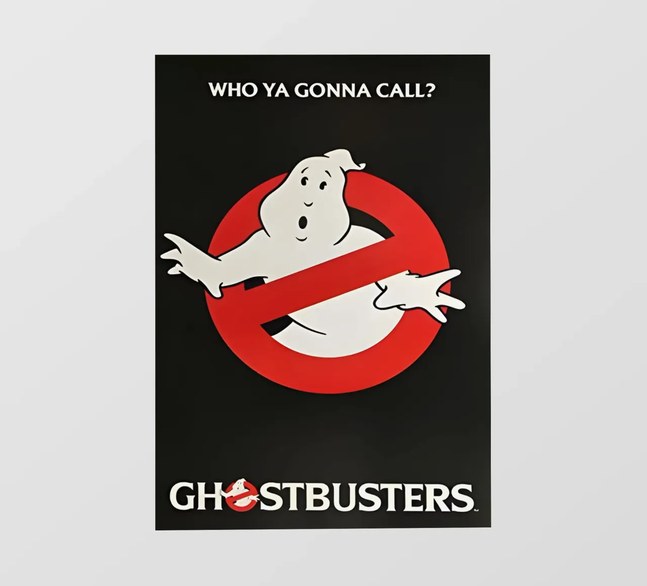 GHOSTBUSTERS pellicola backlit da Low poly art