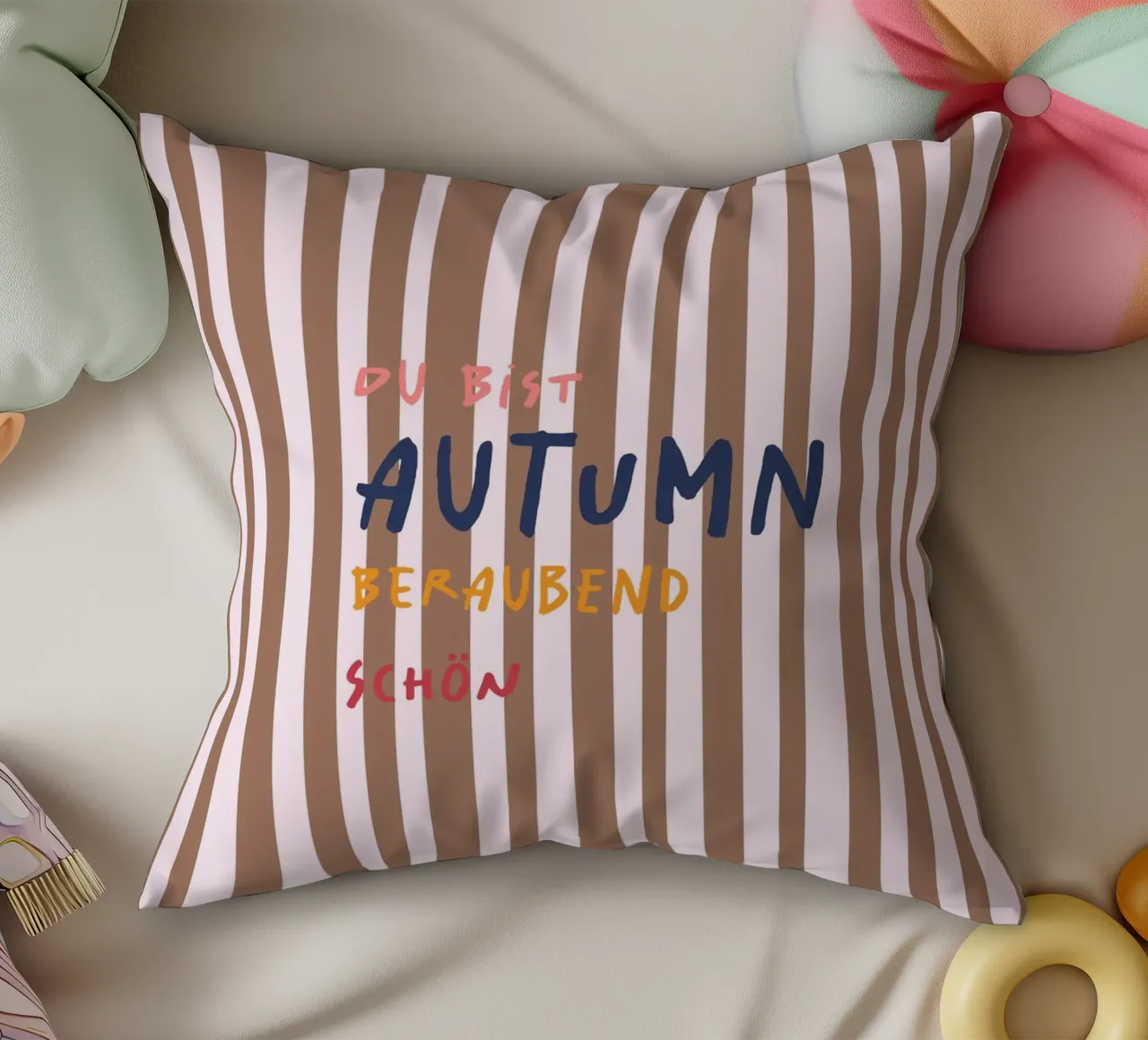 Du bist autumn beraubend schön ) cuscino da FRICKE DESIGN