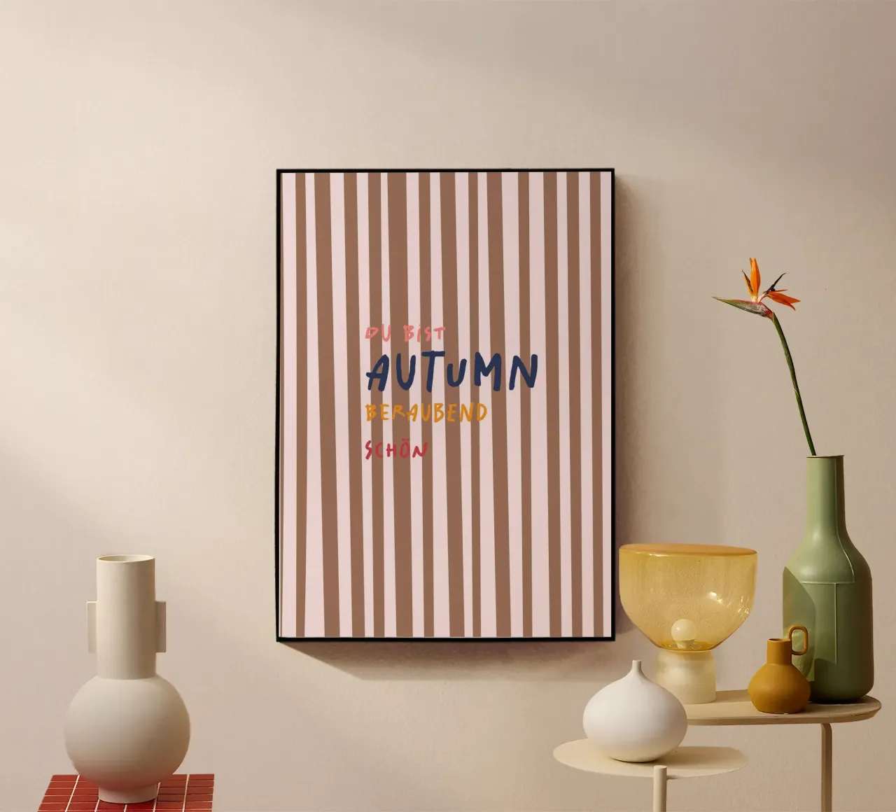 Du bist autumn beraubend schön ) | autumn vibes plexiglass da FRICKE DESIGN