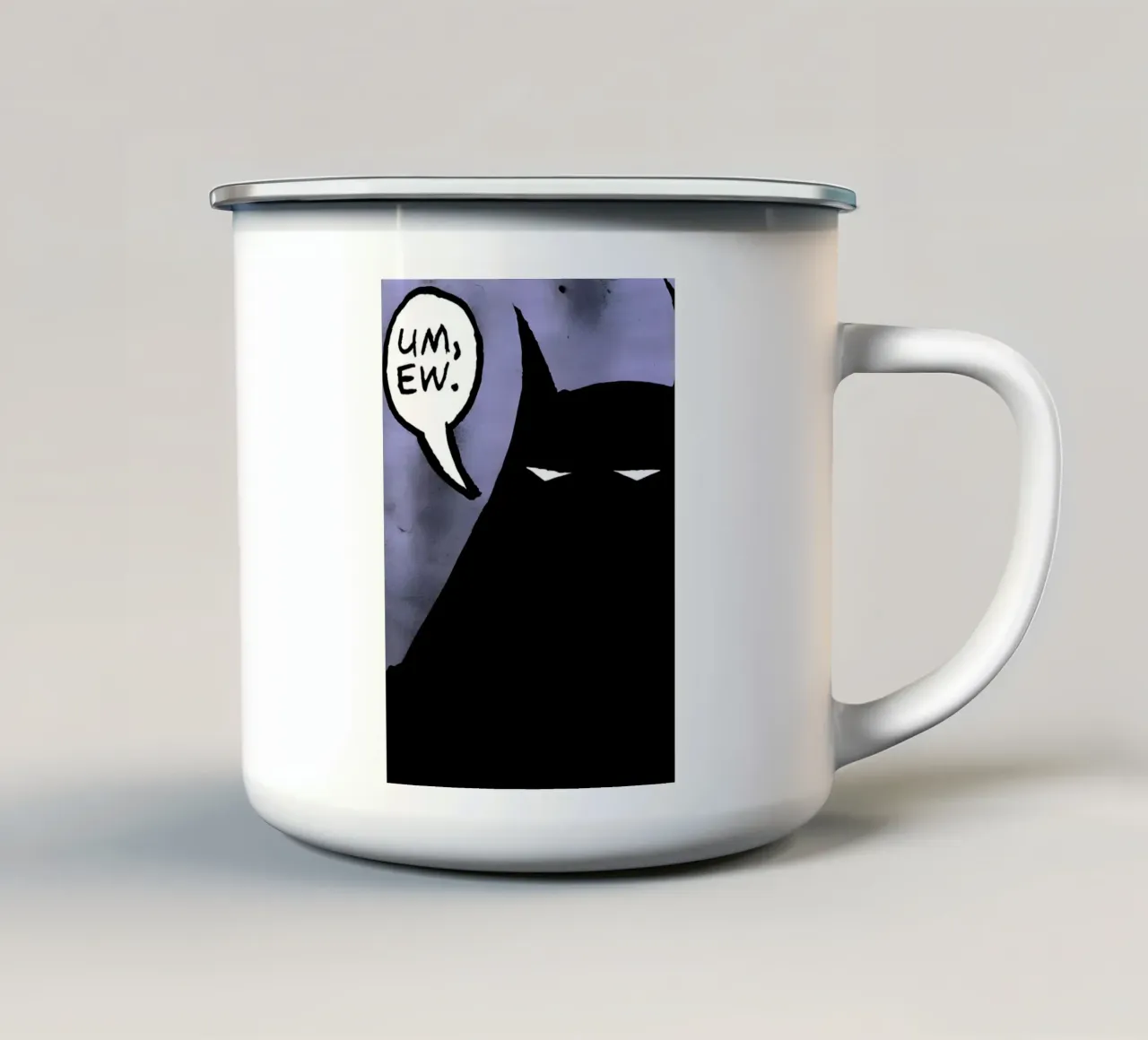 UM, EW tazza in smalto da Low poly art