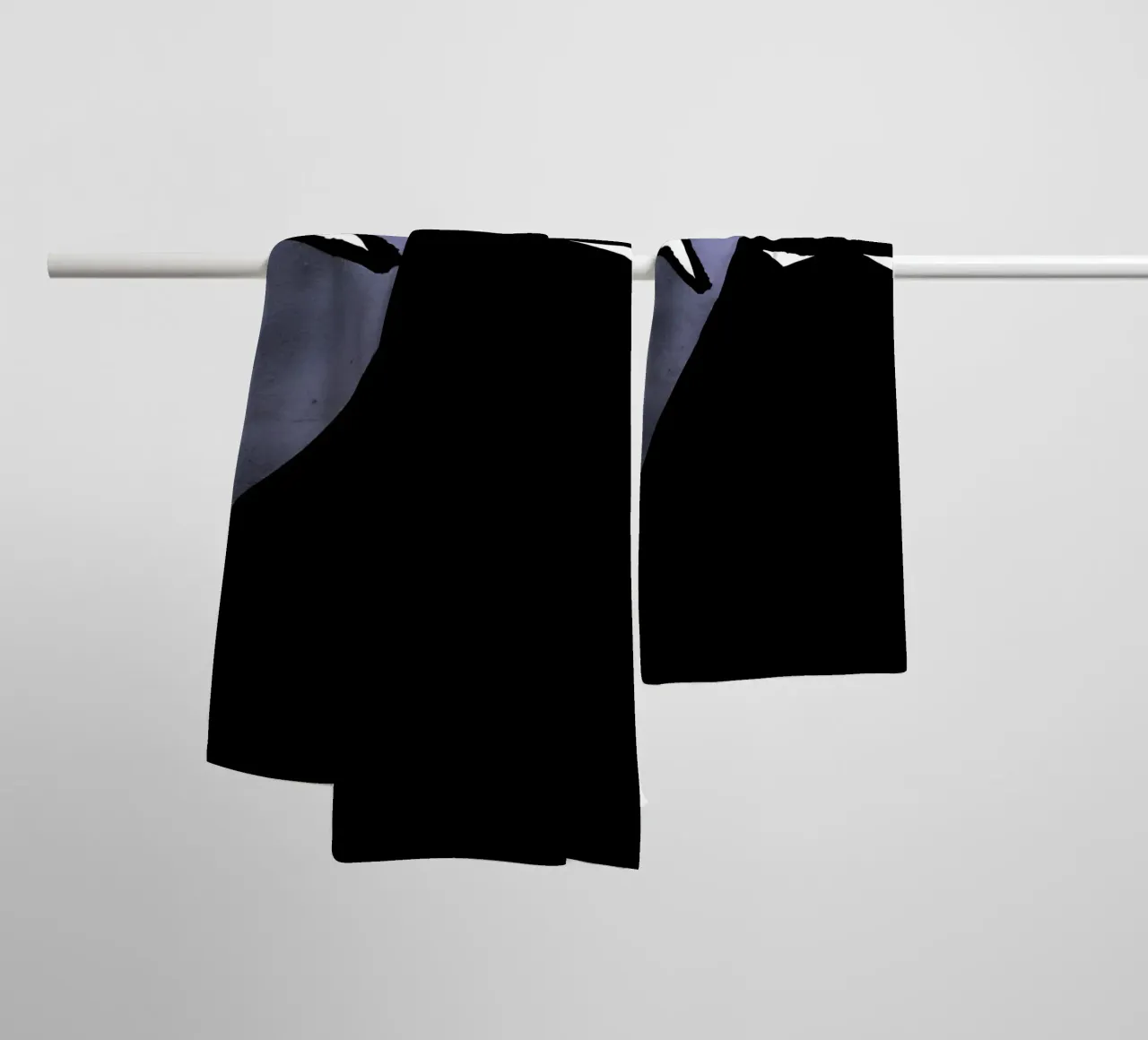 UM, EW asciugamano da bagno da Low poly art