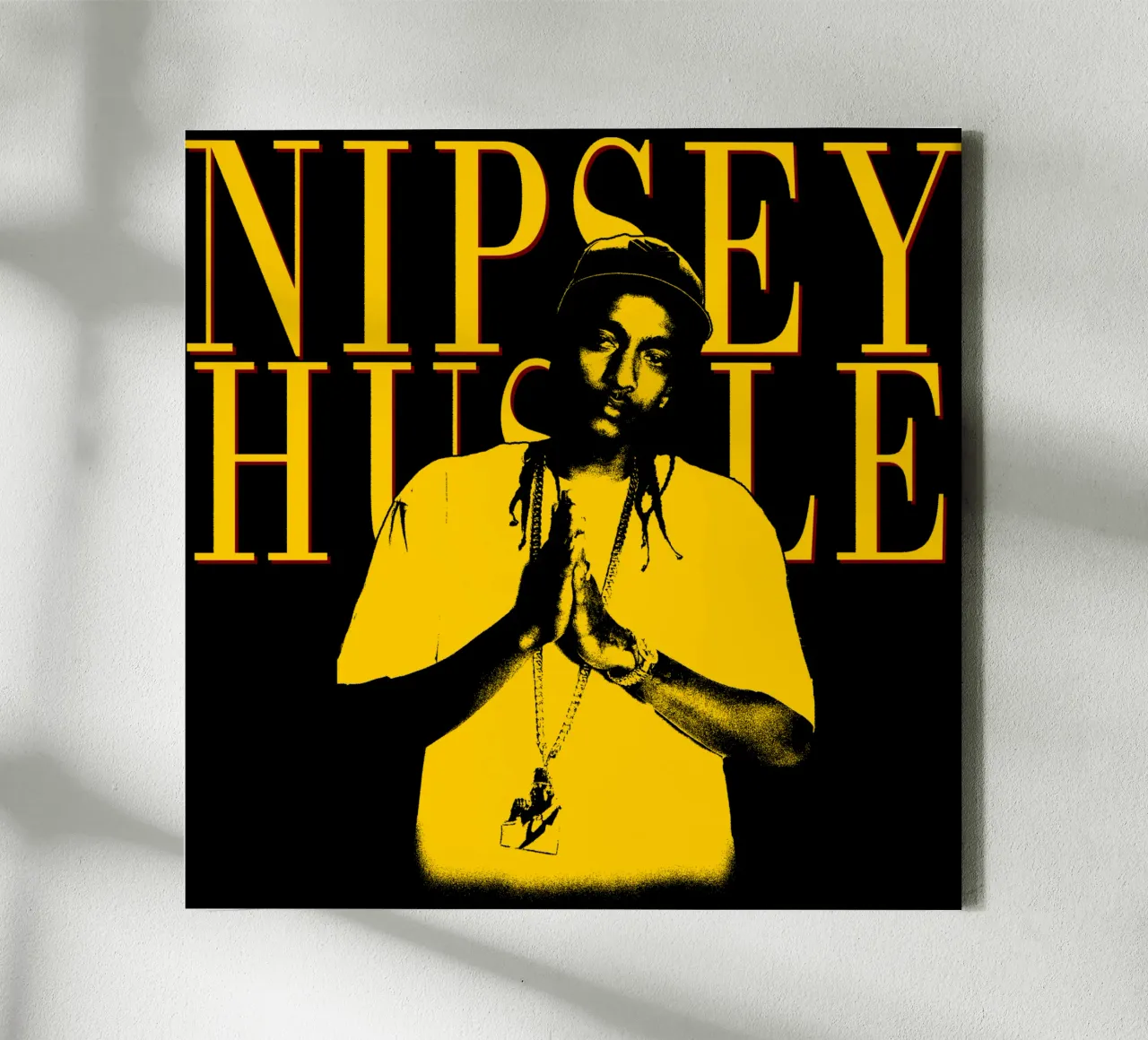 Le rappeur Nipsey Hussle toile avec Caisse américaine de sophielouise.designs