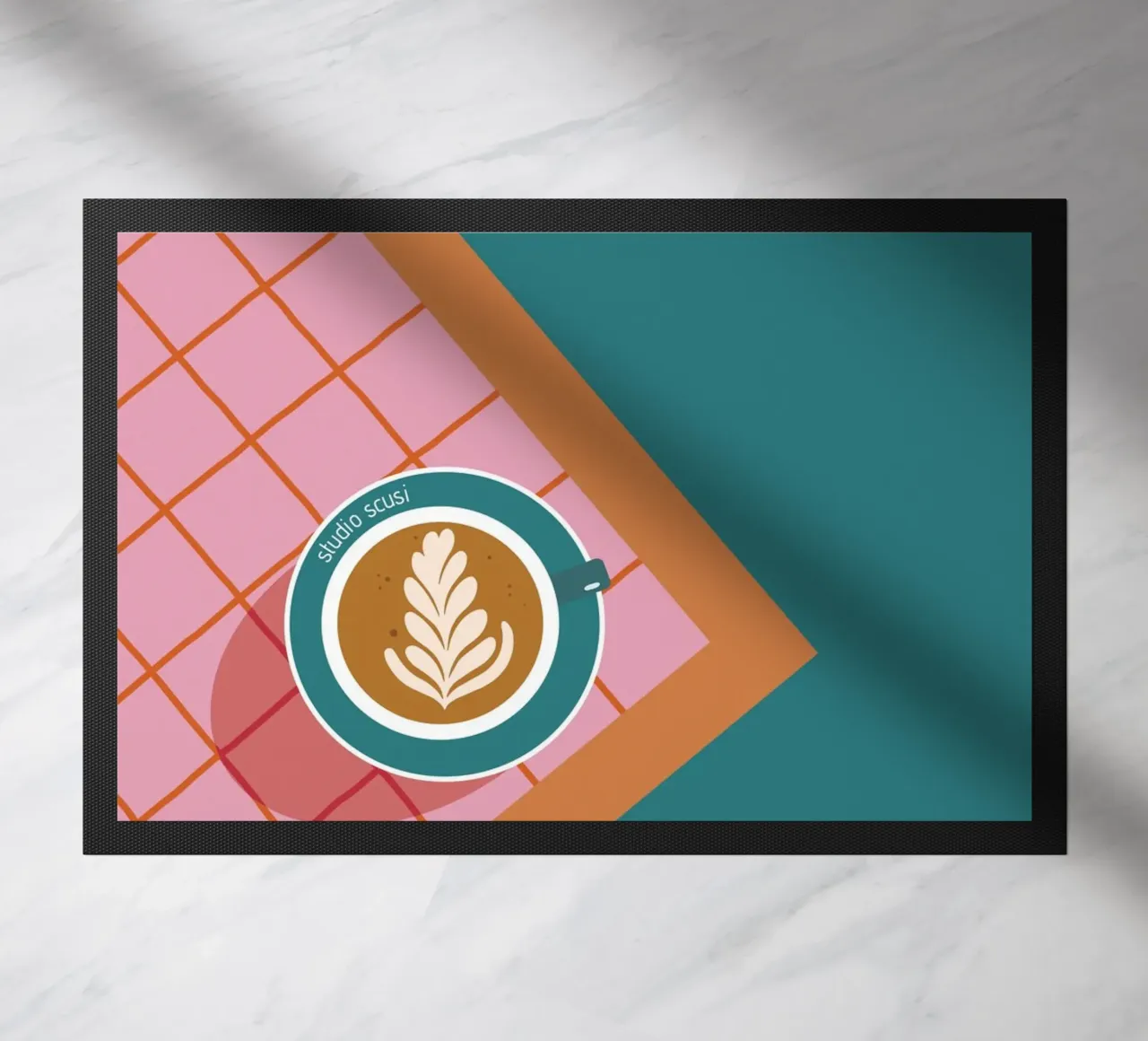 Coffee Corner - Latte Art and Tiles zerbino da studio scusi