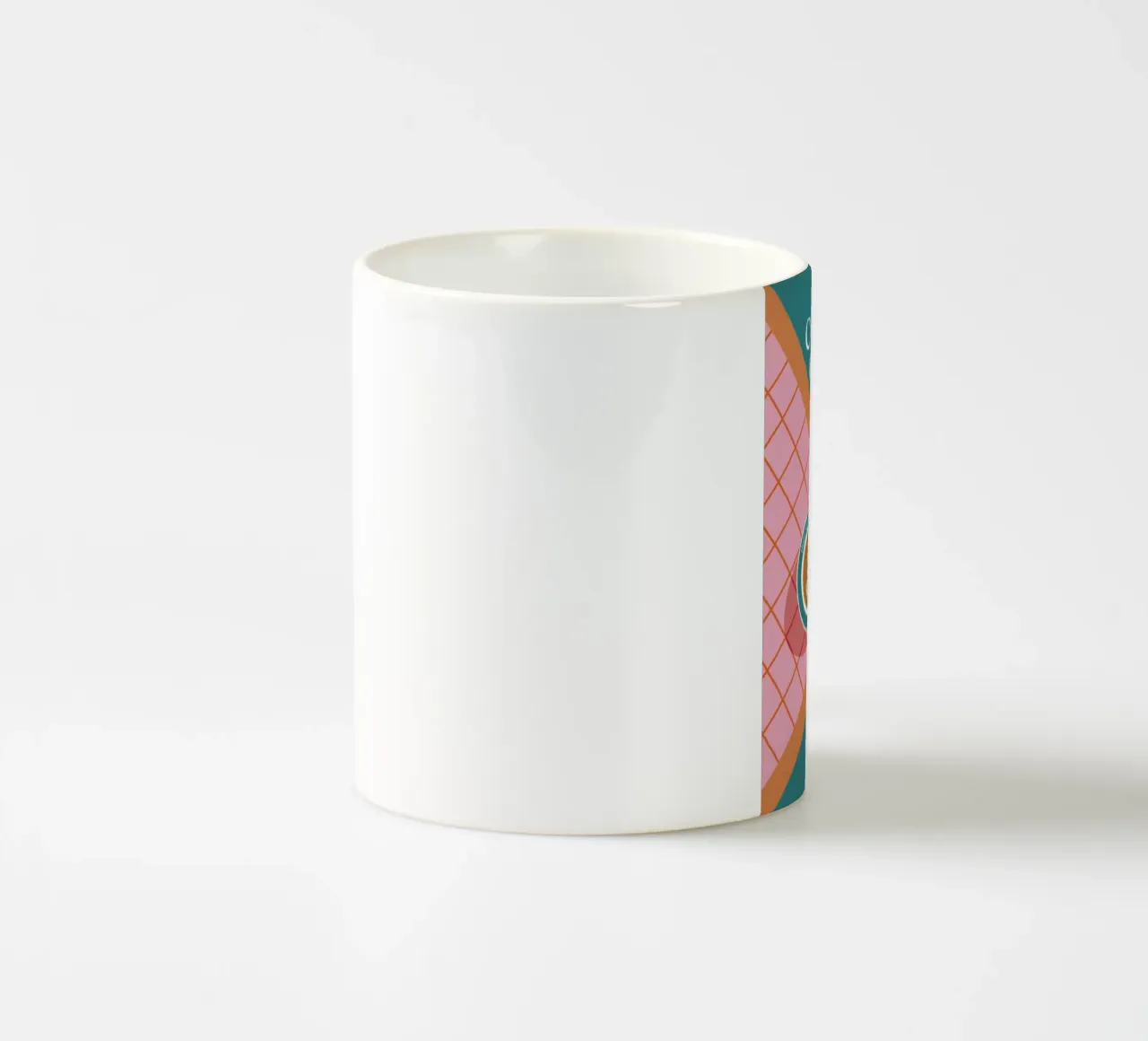 Coffee Corner - Latte Art and Tiles tazza in ceramica da studio scusi
