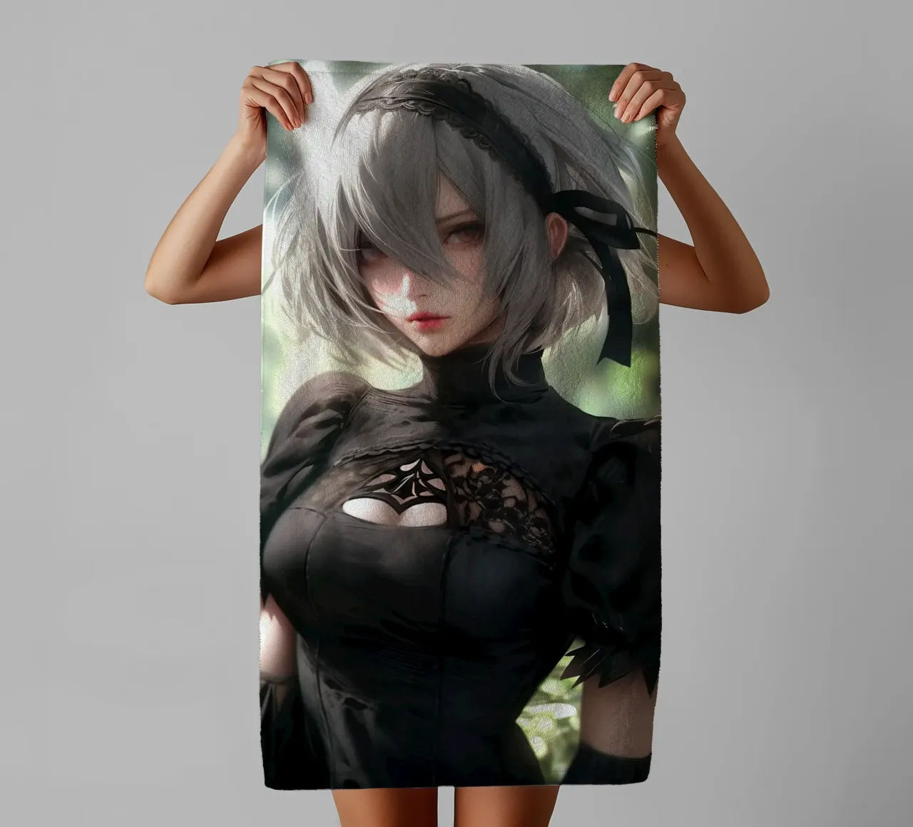 2B Nier Automata asciugamano da bagno da Stellar Creative