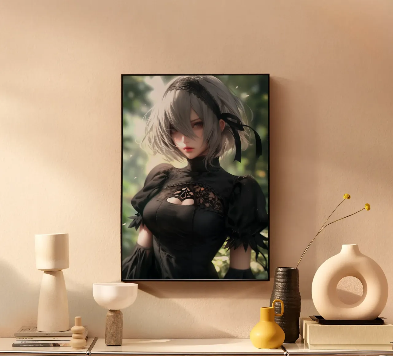2B Nier Automata plexiglass da Stellar Creative