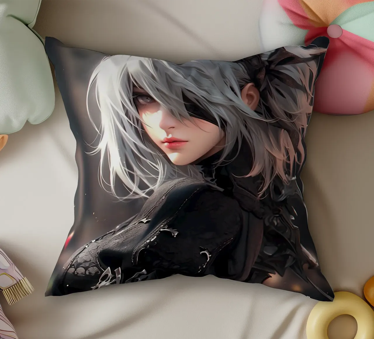 2B Nier Automata cuscino da Stellar Creative