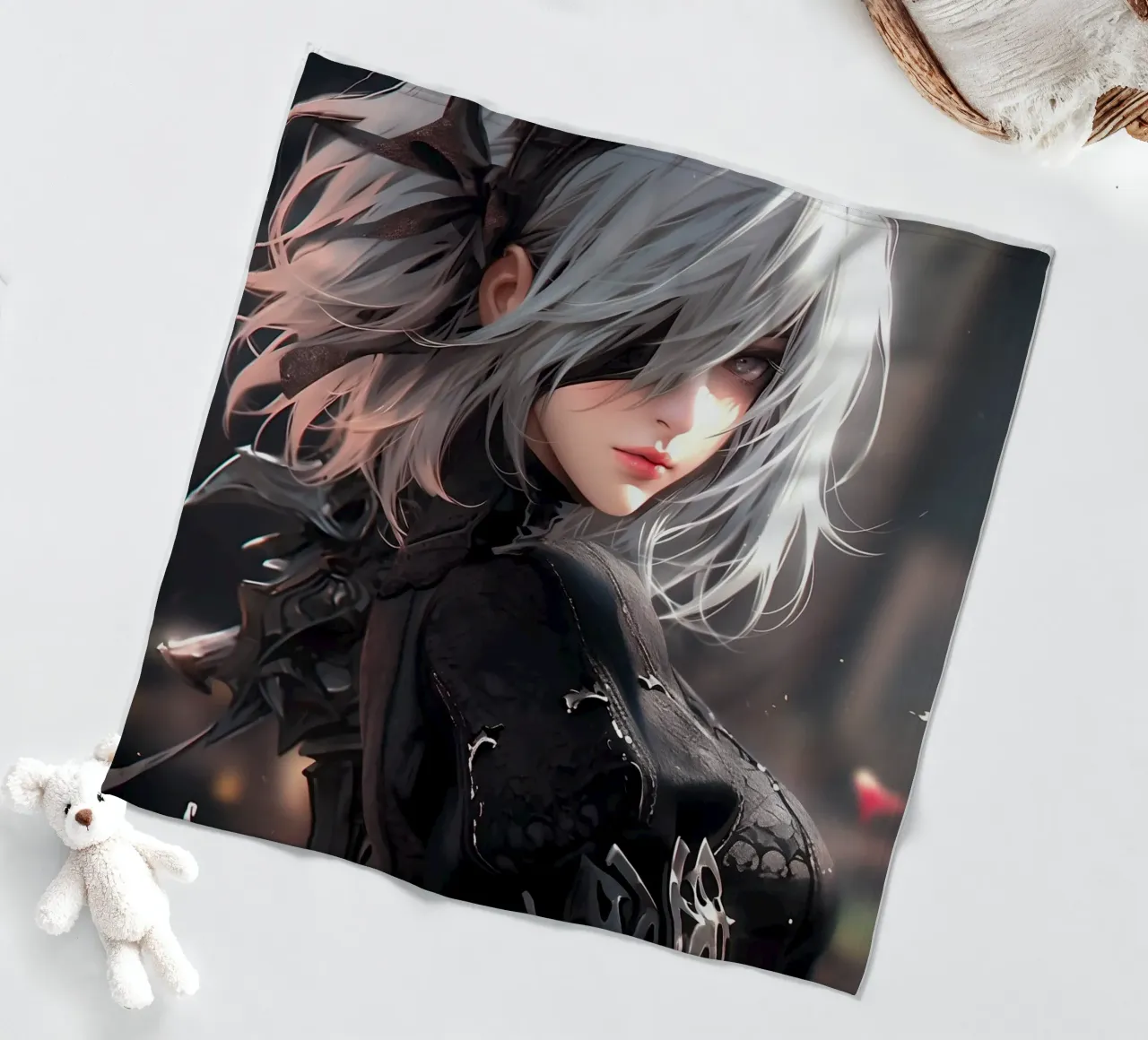 2B Nier Automata coperta in pile da Stellar Creative