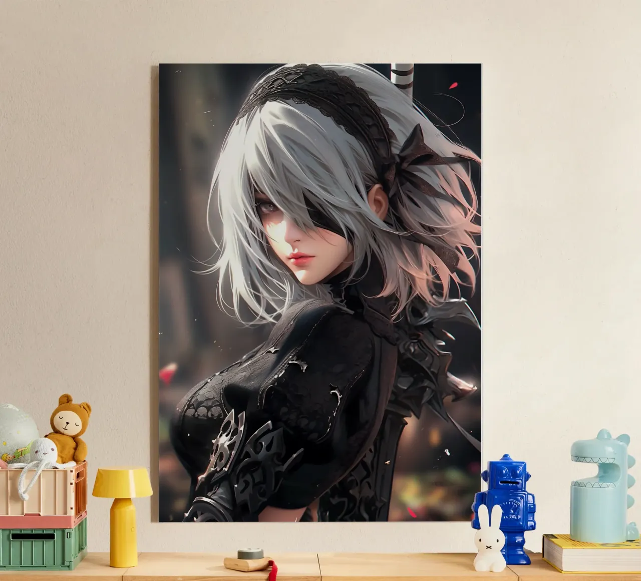 2B Nier Automata plexiglass da Stellar Creative
