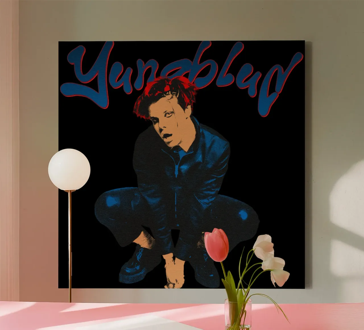 Rare stijl klassiek Yungblud canvas met Baklijst van phccpage