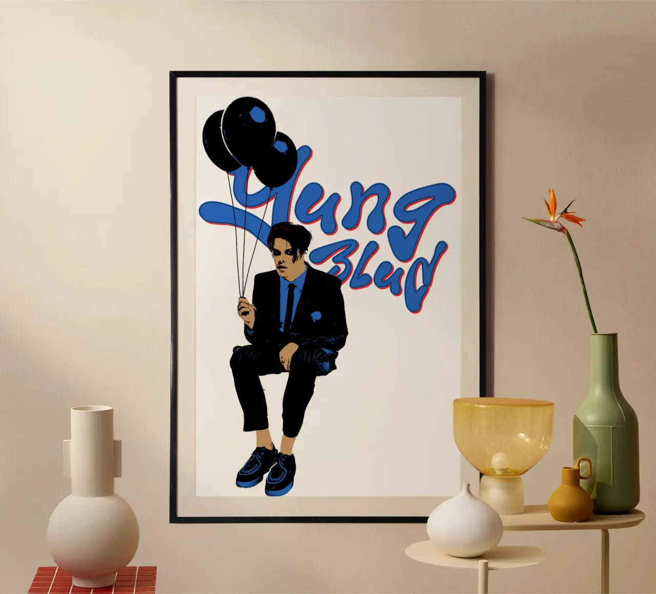 Pallone blu - YUNGBLUD poster da phccpage