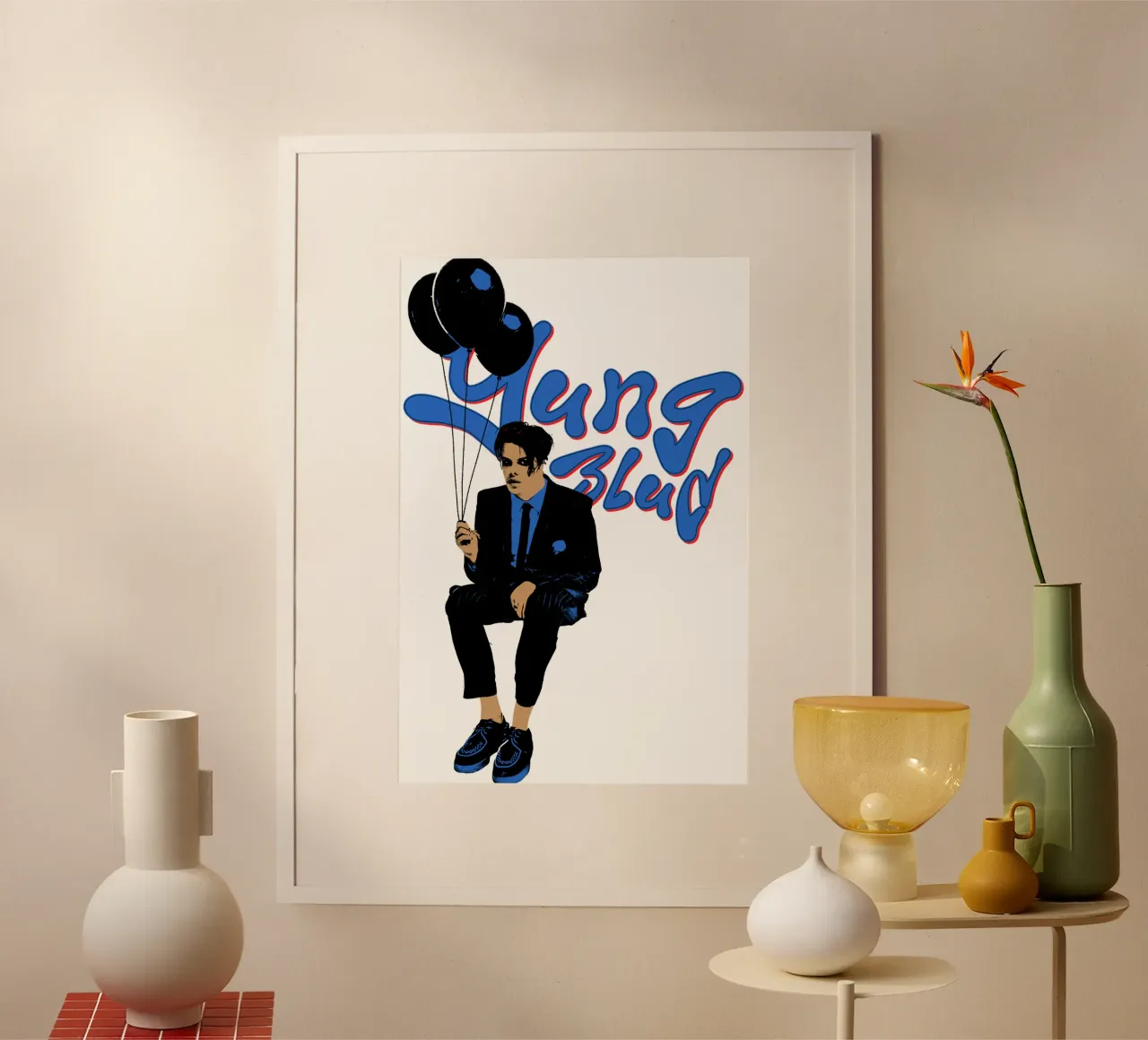 Pallone blu - YUNGBLUD poster da phccpage