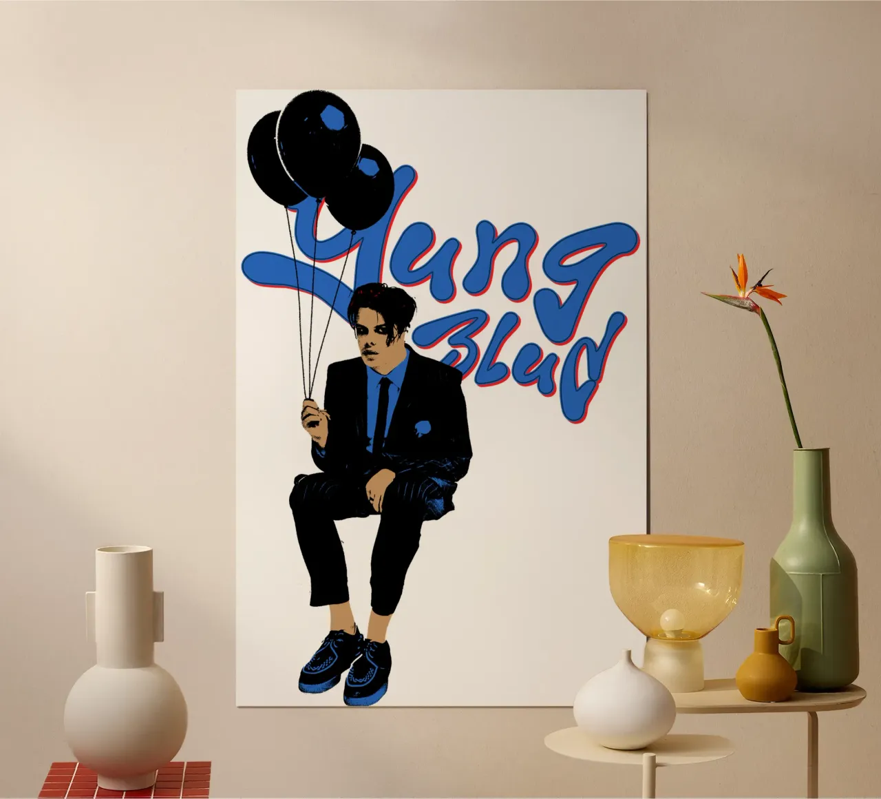 Pallone blu - YUNGBLUD poster da phccpage