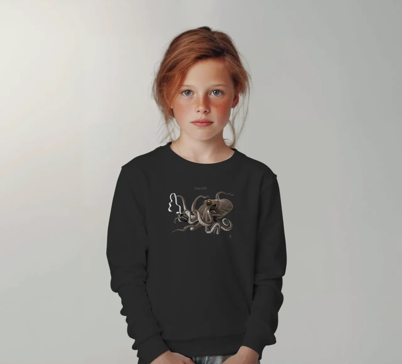 Count to ten (Titled) felpa bambino da Rob Art | Illustration