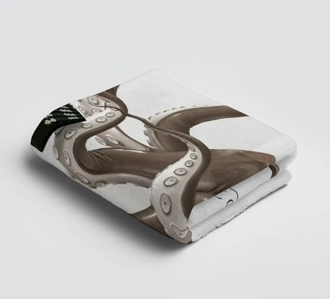 Count to ten (Titled) towel by Rob Art | Illustration