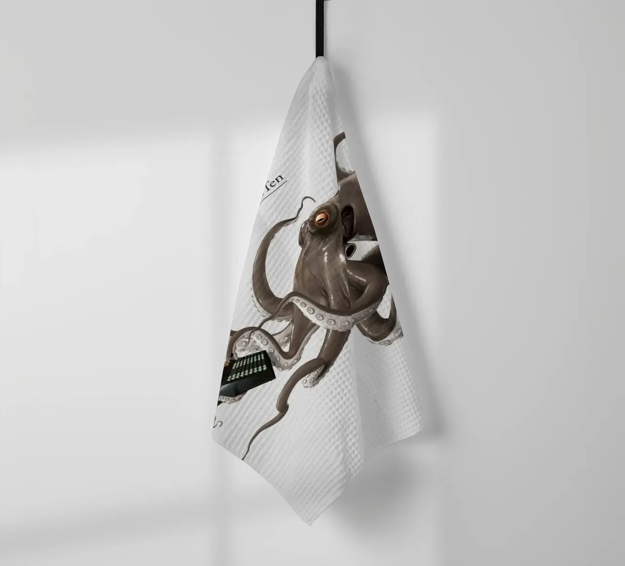 Count to ten (Titled) canovaccio da cucina da Rob Art | Illustration