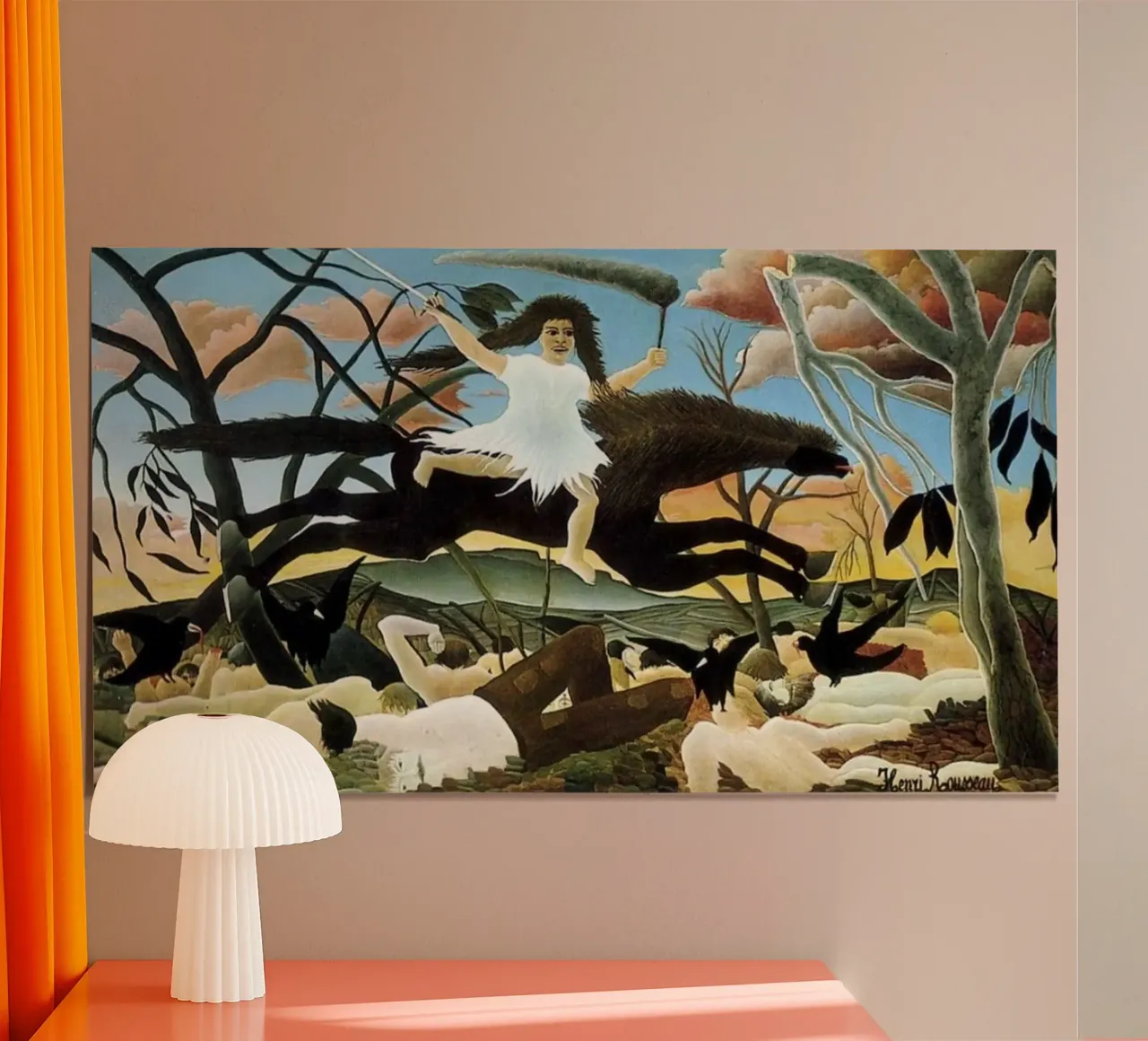 donna a cavallo poster da taylor shop