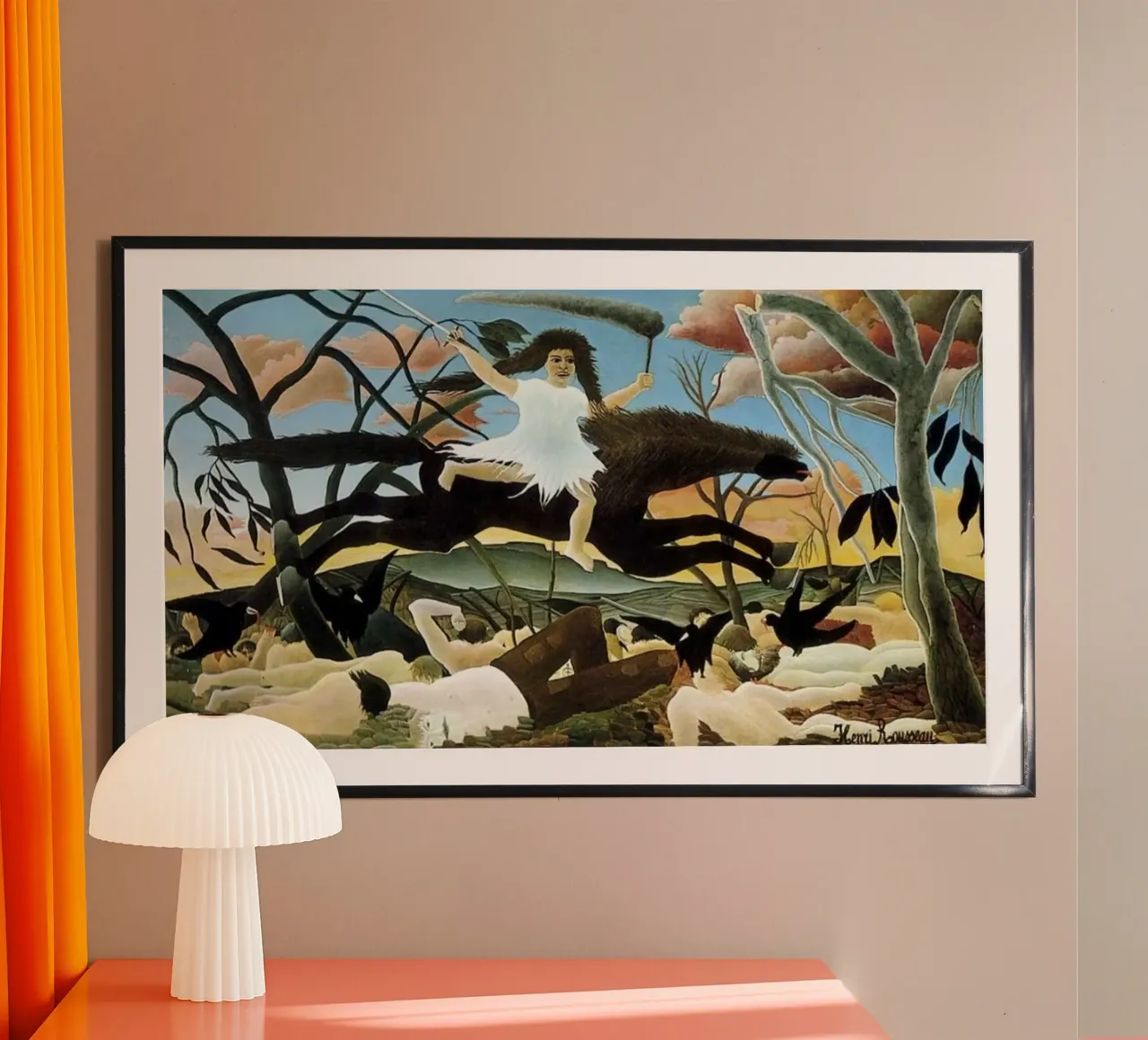 donna a cavallo poster da taylor shop