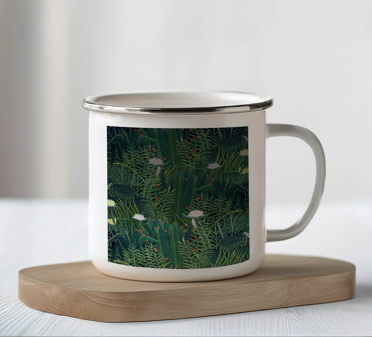boschetti d'acqua di palude tazza in smalto da taylor shop