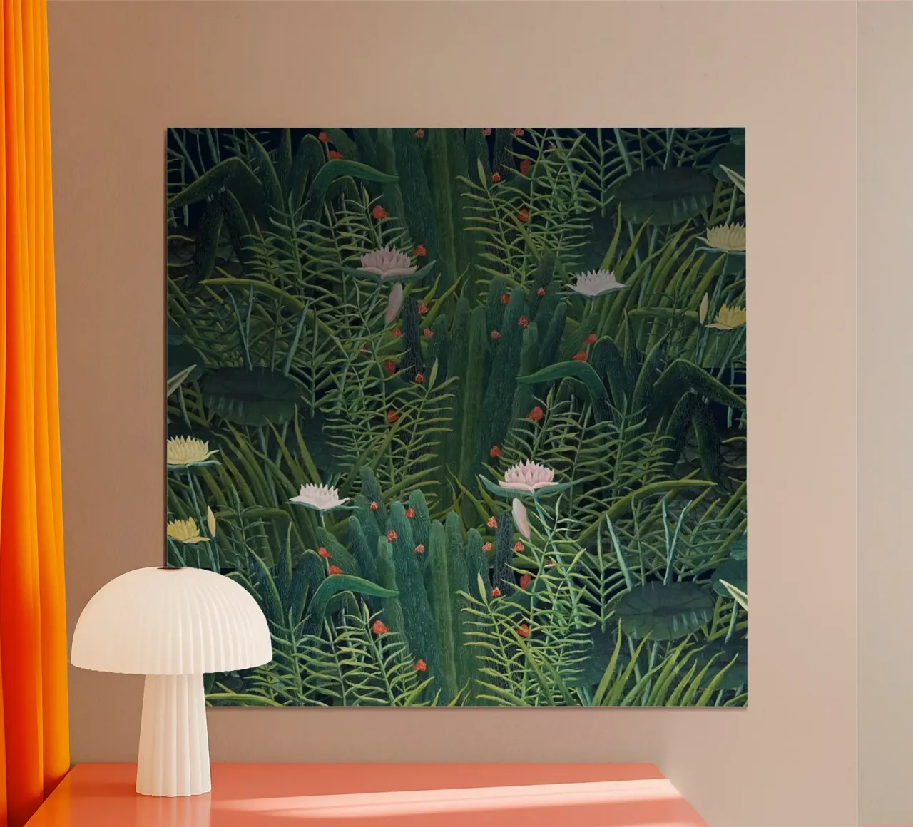 boschetti d'acqua di palude poster con telaio in legno da taylor shop